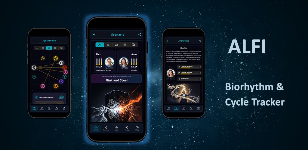 ALFI App — Biorhythm & Cycle Tracker